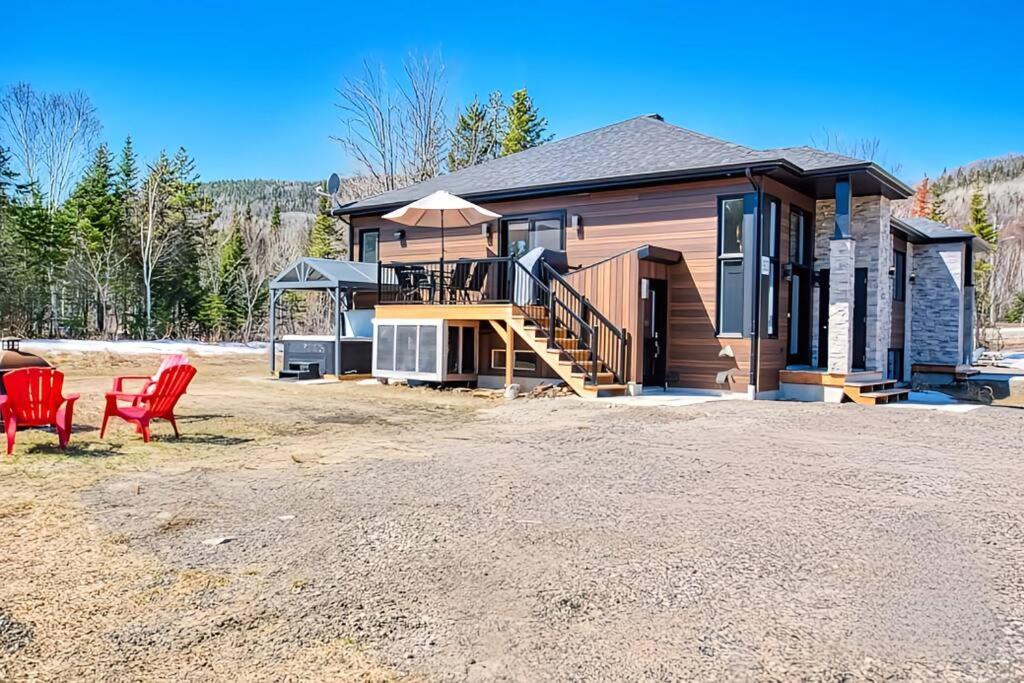 Cottage Quebec - Olivine Petite-Riviere-Saint-Francois Exteriör bild
